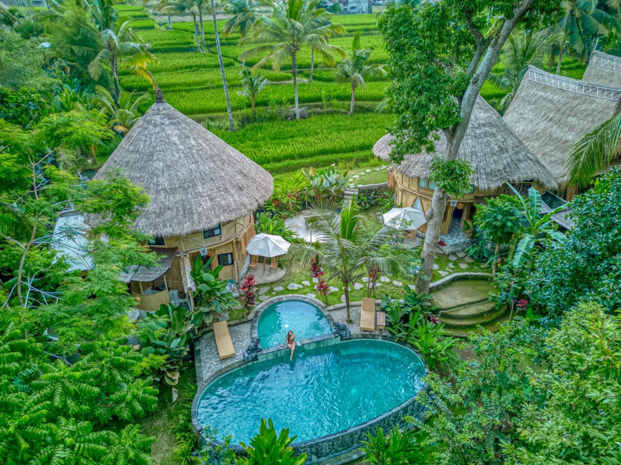 Bamboo Cabin Sanctuary By Nusantara Hospitality Ubud  Exterior photo
